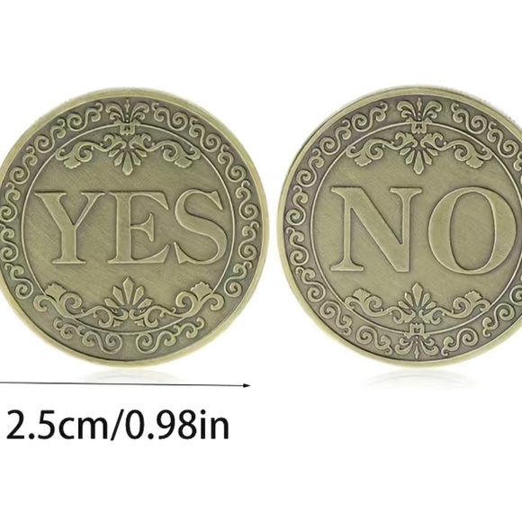 YES/NO Coin - Picture 2 of 2